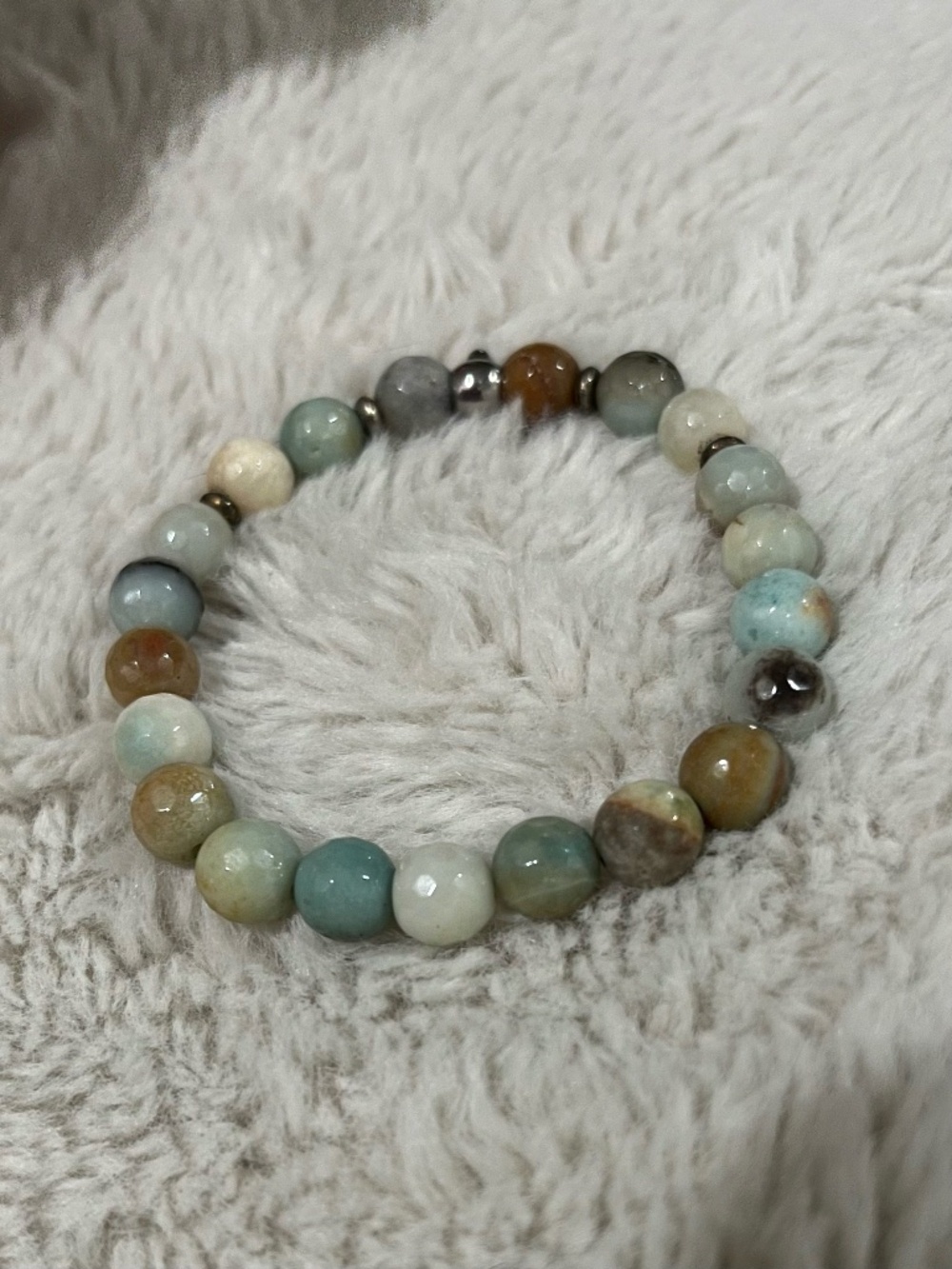 Amazonite Crystal Bracelet